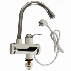 Проточный электрический водонагреватель Instant Electric Heating Water Faucet с экраном